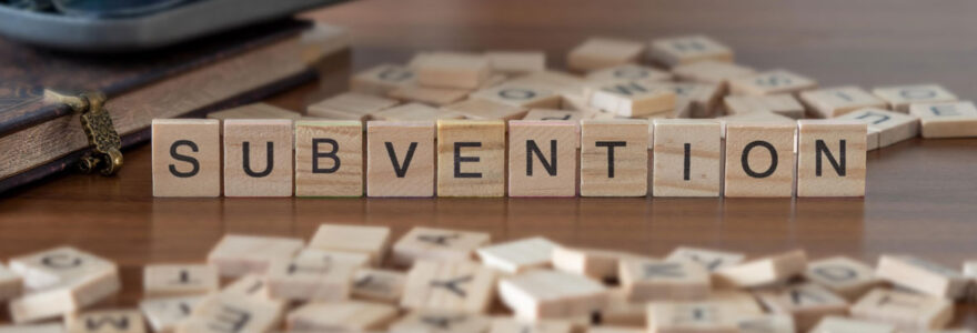 subvention entreprise